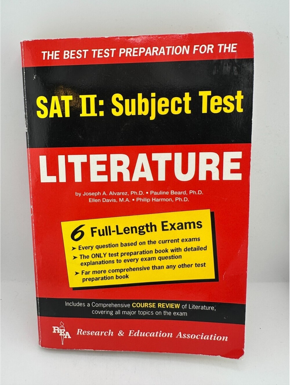 SAT II Subject Test Literature REA 6 Practice Exams